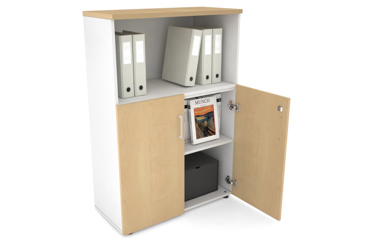Uniform Medium Storage Cupboard with Small Doors [800W x 1170H x 350D] Jasonl 