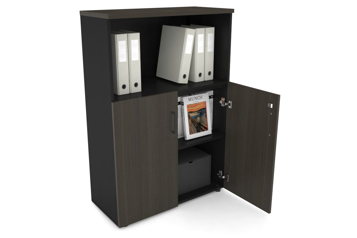 Uniform Medium Storage Cupboard with Small Doors [800W x 1170H x 350D] Jasonl 