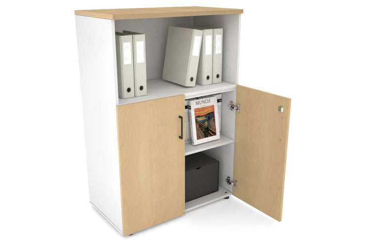 Uniform Medium Storage Cupboard with Small Doors [800W x 1170H x 450D] Jasonl 