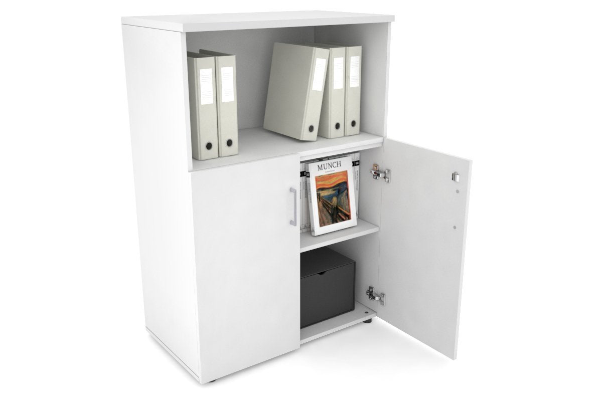 Uniform Medium Storage Cupboard with Small Doors [800W x 1170H x 450D] Jasonl 