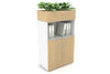 Uniform Medium Storage with Small Doors + Planter Box [800W x 1395H x 428D] - Thumbnail 6 