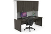 Uniform Panel Desk - Hutch with Doors - Thumbnail 12 