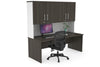 Uniform Panel Desk - Hutch with Doors - Thumbnail 11 