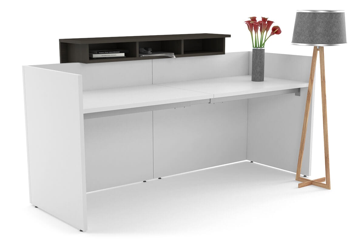 Uniform Reception Counter - White Desk Jasonl 