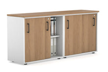  - Uniform Sliding Door Credenza [1600W x 750H x 450D] - 1