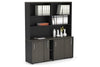 Uniform Sliding Door Credenza with Open Hutch [1600W x 750H x 450D] - Thumbnail 31 