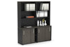 Uniform Sliding Door Credenza with Open Hutch [1600W x 750H x 450D] - Thumbnail 39 