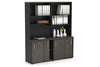 Uniform Sliding Door Credenza with Open Hutch [1600W x 750H x 450D] - Thumbnail 32 