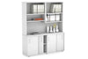Uniform Sliding Door Credenza with Open Hutch [1600W x 750H x 450D] - Thumbnail 11 