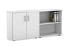 Uniform Small 2 Door and Open Storage Unit [1600W x 750H x 350D] - Thumbnail 2 