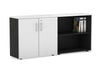 Uniform Small 2 Door and Open Storage Unit [1600W x 750H x 350D] - Thumbnail 14 