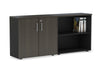 Uniform Small 2 Door and Open Storage Unit [1600W x 750H x 350D] - Thumbnail 22 