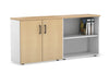 Uniform Small 2 Door and Open Storage Unit [1600W x 750H x 350D] - Thumbnail 7 