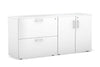 Uniform Small 2 Drawer Lateral File and 2 Door Cupboard - Thumbnail 3 