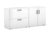 Uniform Small 2 Drawer Lateral File and 2 Door Cupboard - Thumbnail 4 