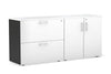 Uniform Small 2 Drawer Lateral File and 2 Door Cupboard - Thumbnail 14 
