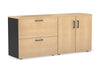 Uniform Small 2 Drawer Lateral File and 2 Door Cupboard - Thumbnail 18 