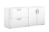 Uniform Small 2 Drawer Lateral File and 2 Door Cupboard - Thumbnail 2 
