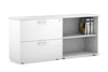 Uniform Small 2 Filing Drawer and Open Storage Unit - Thumbnail 3 