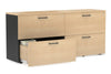 Uniform Small Drawer Lateral Filing Cabinet [ 1600W x 750H x 450D] - Thumbnail 18 