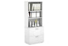 Uniform Small Drawer Lateral Filing Cabinet with Open Hutch [ 800W x 750H x 450D] - Thumbnail 2 
