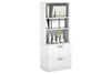 Uniform Small Drawer Lateral Filing Cabinet with Open Hutch [ 800W x 750H x 450D] - Thumbnail 4 