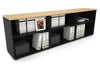 Uniform Small Open Bookcase [2400W x 750H x 450D] - Thumbnail 7 