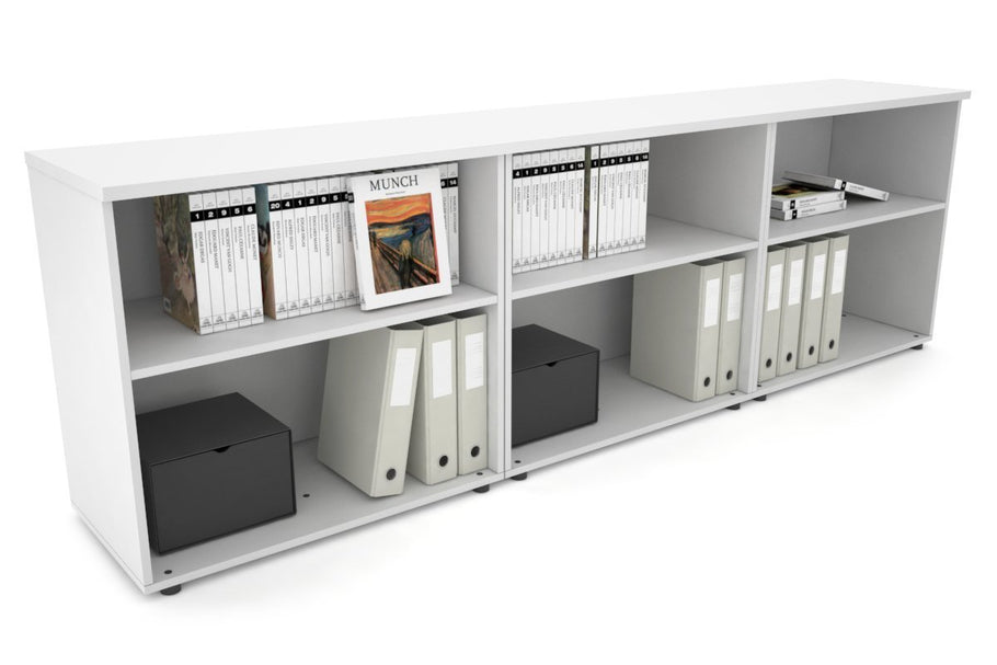 Environmental image of Uniform Small Open Bookcase [2400W x 750H x 450D]
