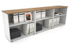 Uniform Small Open Bookcase [2400W x 750H x 450D] - Thumbnail 4 