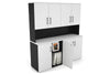 Uniform Small Storage Cupboard - Hutch with Doors [1600W x 750H x 450D] - Thumbnail 15 