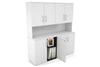 Uniform Small Storage Cupboard - Hutch with Doors [1600W x 750H x 450D] - Thumbnail 1 