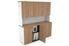 Uniform Small Storage Cupboard - Hutch with Doors [1600W x 750H x 450D] - Thumbnail 8 