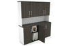 Uniform Small Storage Cupboard - Hutch with Doors [1600W x 750H x 450D] - Thumbnail 11 