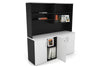 Uniform Small Storage Cupboard with Open Hutch [1600W x 750H x 450D] - Thumbnail 26 