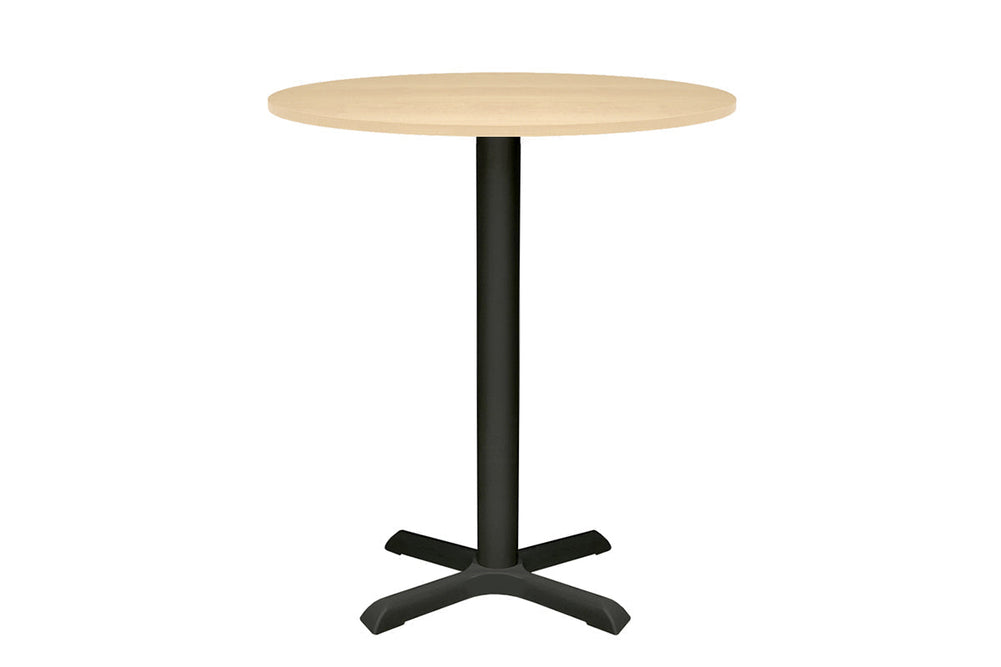 Universal Dry Bar Table Base - Round [600 mm]-Black maple 