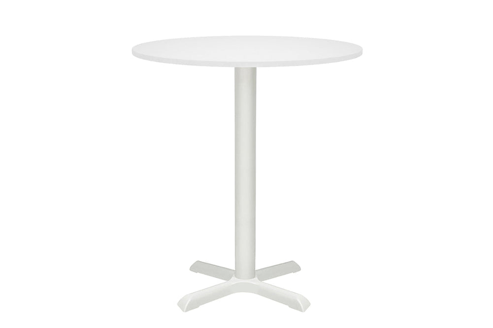 Universal Dry Bar Table Base - Round [600 mm]-White white 