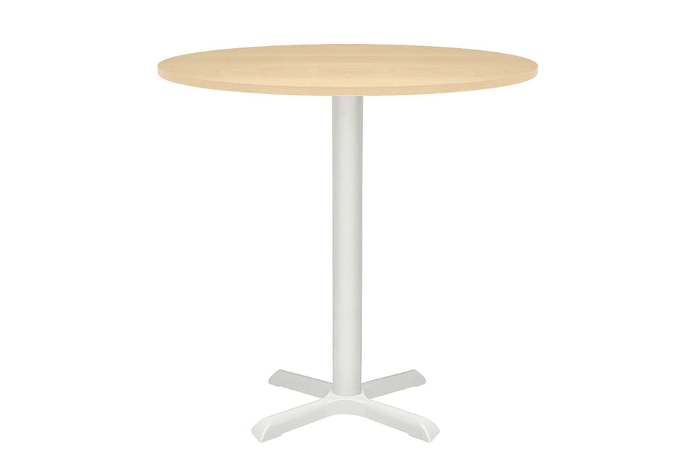 Universal Dry Bar Table Base - Round [700 mm]-White maple 