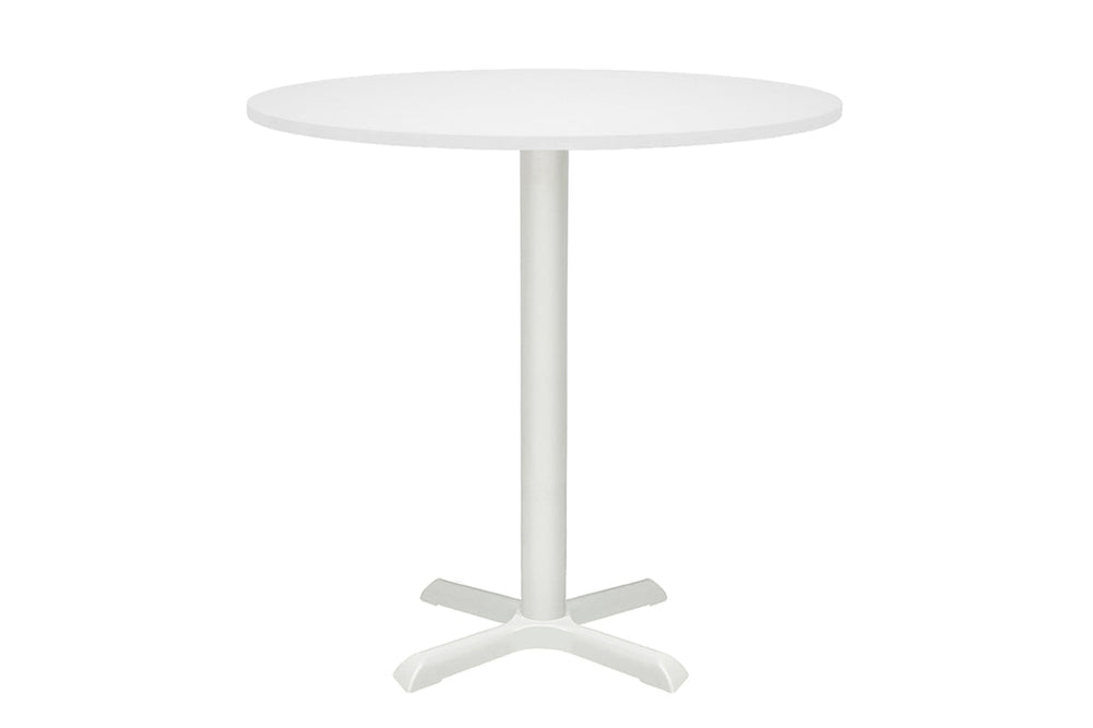 Universal Dry Bar Table Base - Round [700 mm]-White white 