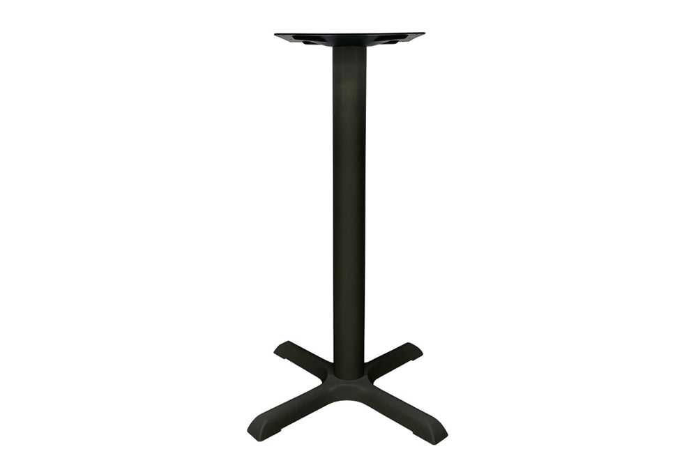 Universal Dry Bar Table Base - Round [700 mm]-Black none 