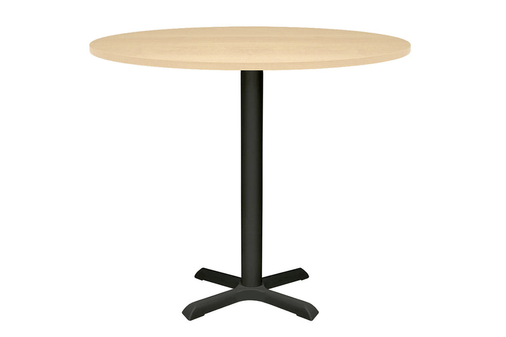 Universal Dry Bar Table Base - Round [800 mm]-Black maple 