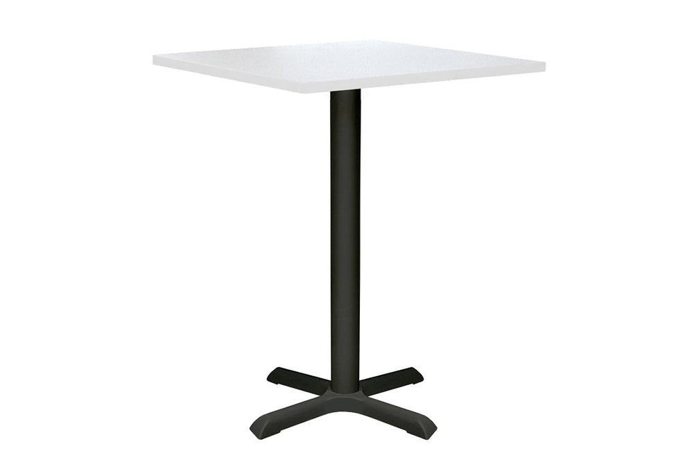 Universal Dry Bar Table Base - Square [700L x 700W]-Black white 