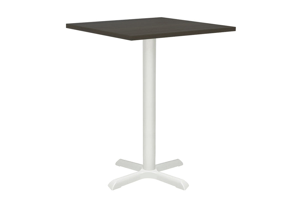 Universal Dry Bar Table Base - Square [700L x 700W]-White dark oak 