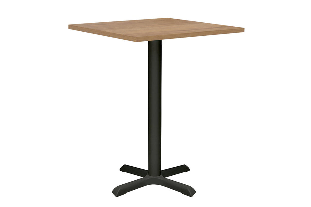 Universal Dry Bar Table Base - Square [700L x 700W]-Black salvage oak 