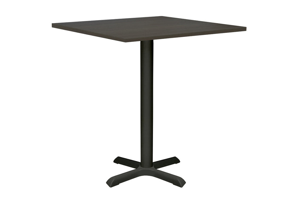 Universal Dry Bar Table Base - Square [800L x 800W]-Black dark oak 