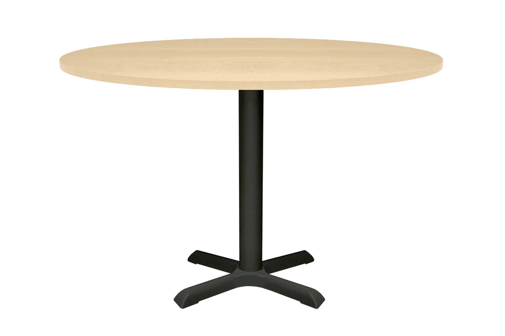 Universal Table Base - Round [1000 mm]-Black maple 