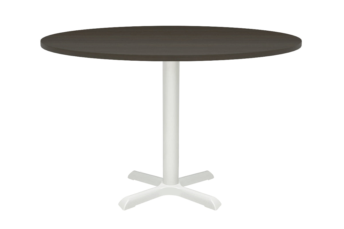 Universal Table Base - Round [1000 mm] Jasonl White dark oak 