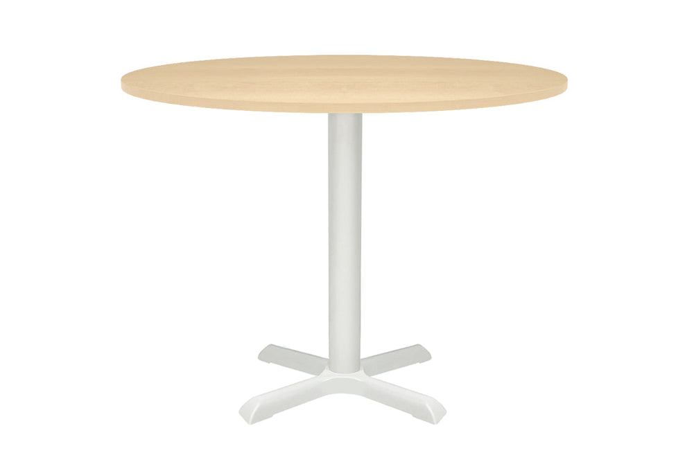 Universal Table Base - Round [800 mm]-White maple 