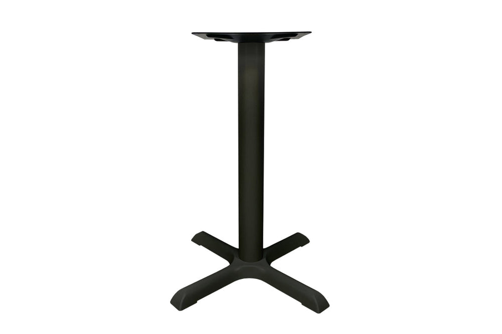 Universal Table Base - Square [600L x 600W]-black base none 