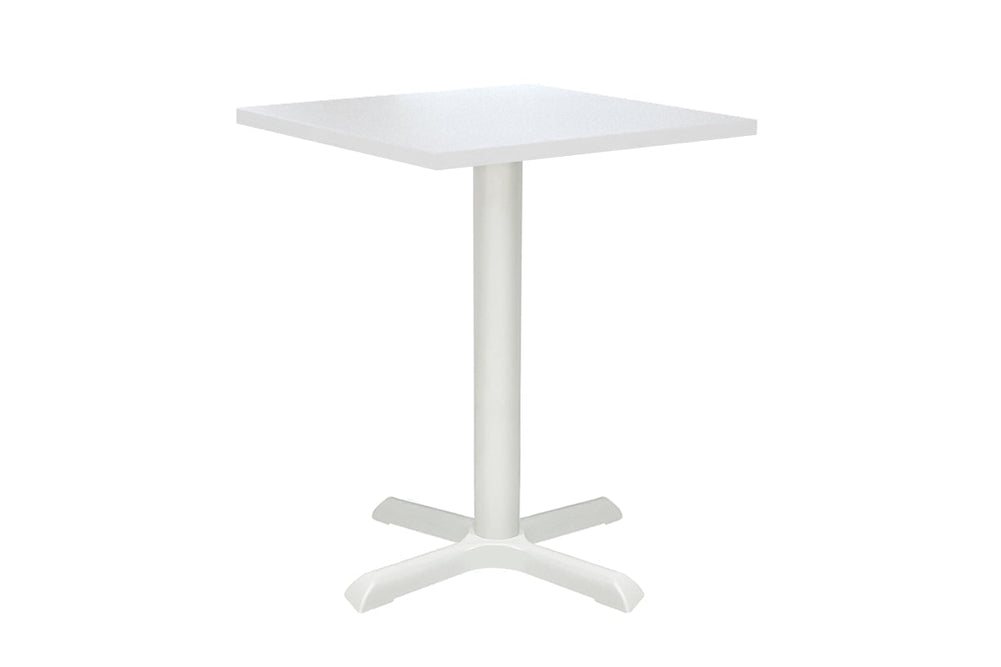 Universal Table Base - Square [600L x 600W]-white base white 