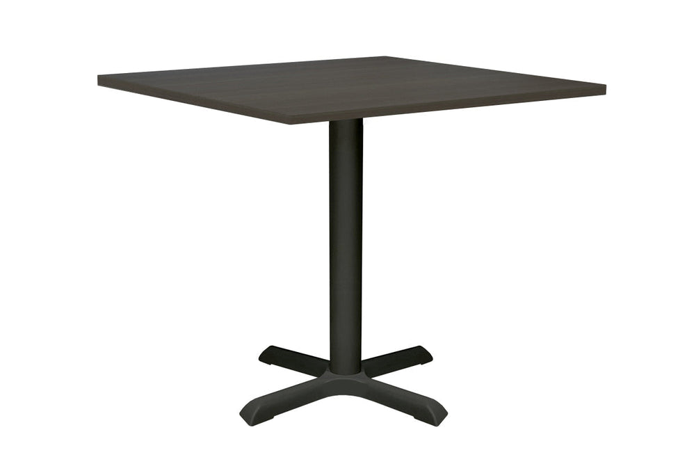 Universal Table Base - Square [800L x 800W]-Black dark oak 